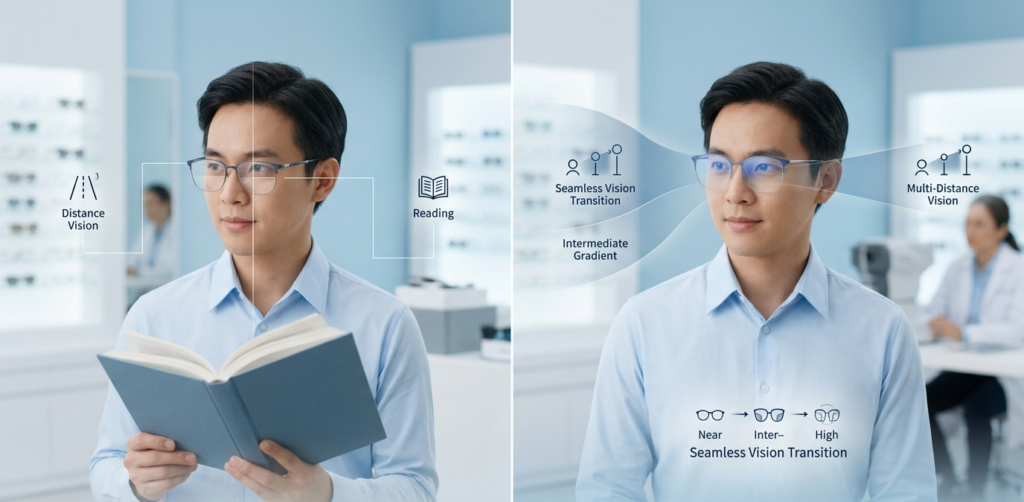 Progressive Lenses vs Bifocals